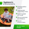 Качели уличные с воротами UNIX Kids 100 см Orange - 3